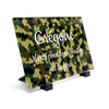 Plaque funéraire camouflage-armee 24 Plaquedeces.fr